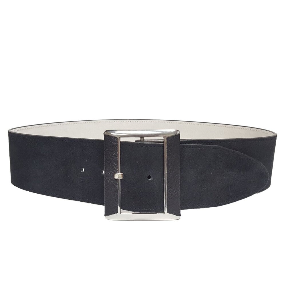Western Wide Genuine Suede Women Belt